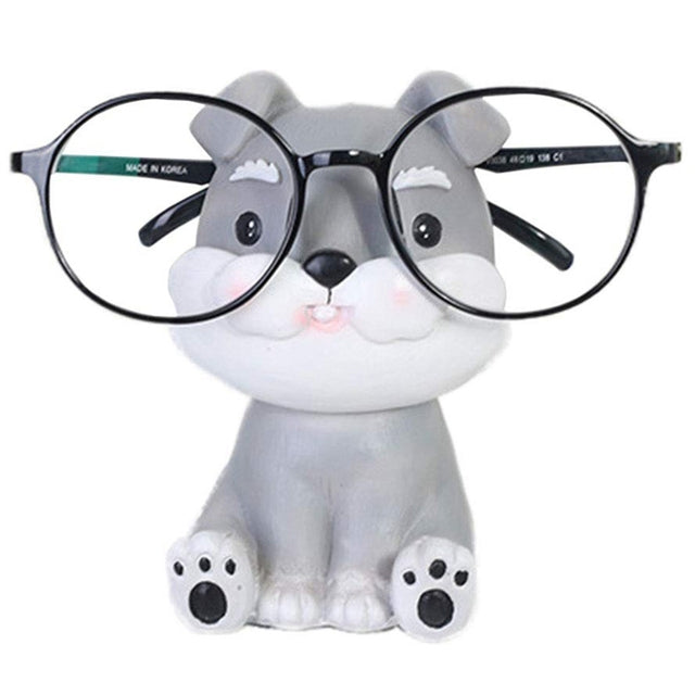 Creative Animal Dog Glasses Frame Eye Office Home Decoration